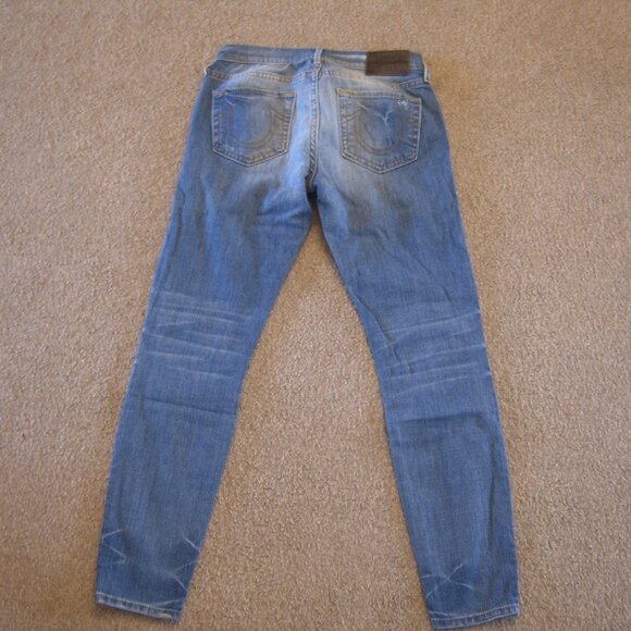 Like New Excellent Condition True Religion Women Jeans sz 26 Made in USA - Picture 2 of 5